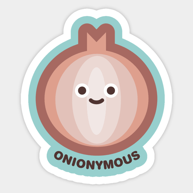 ONIONYMOUS Sticker by Ndy